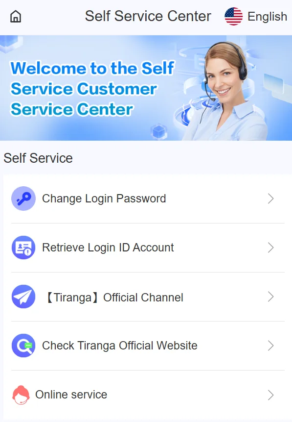 Select the login issue you are facing